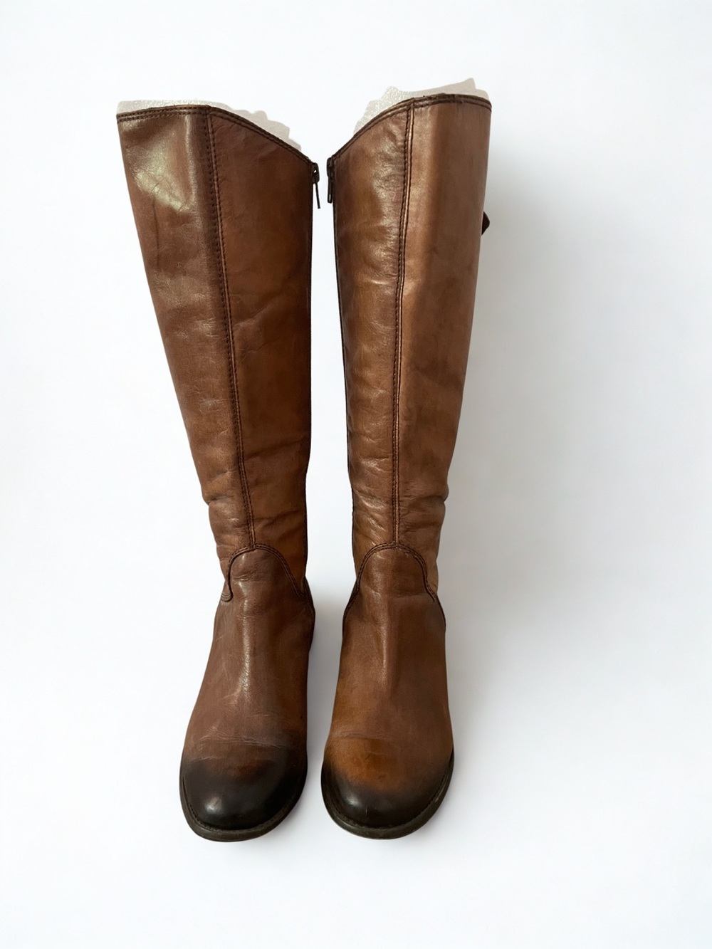 Arturo Chiang Brown Leather Boot